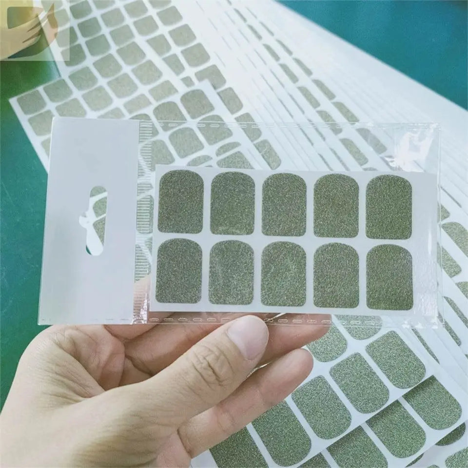 10PCS Silver Grey Gaming Finger Stickers Conductive Ultra Thin Glove Touch Screen Film Anti Sweat Anti Slip Fingertip Sticker