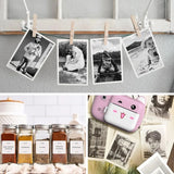 Mini Portable Printer,Thermal Label Maker Printer,For Wireless Bluetooth Photo Memo Stickers Inkless Suitable For Home, Office