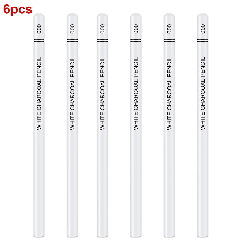 6/29 pcs Pro Sketching Drawing Pencils Set with Roll-Up Nylon Case,14 Graphite Pencils (14B-5H), Charcoal Pencils,Erasers