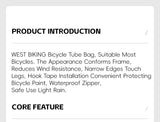 WEST BIKING Bike Bag Ultralight Top Front Tube Frame Triangle Bag Portable Water Repellent MTB Road Bicycle Bag Pannier