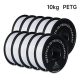 Geeetech PETG 10 Rolls Filament 3d print wire Vacuum Packaging 1KG/roll 1.75mm 100% Filament for most FDM 3D printer