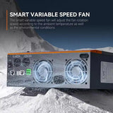 PowMr 24V 3200W 110V Hybrid Solar Inverter MPPT 60A Charger Controller Max PV Solar 108Vdc inversores híbridos solares for home