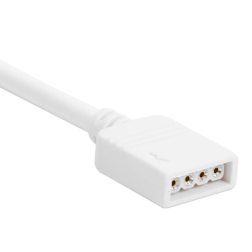 RGB Splitter Extension Cable Cord Household Electricity 4 Pin Female Connector Accessories for 3528 5050 LED Strip