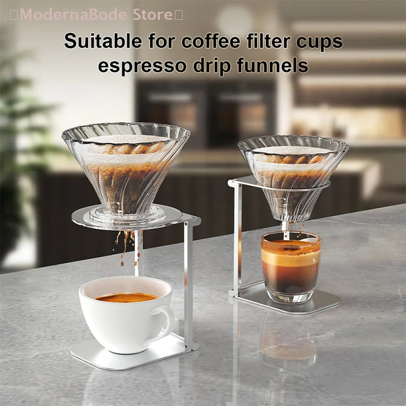 【M】Coffee Maker Stand, Portable & Foldable Espresso Machine Stand, Office Coffee Stand With Base