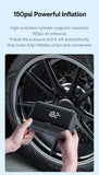 Baseus 4 In 1 Car Jump Starter with LED Lighting 600A Portable Car Battery Charger Power Bank Tire Inflator Pump Air Compressor