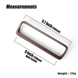 Goo-Ki Brushed Brass Cabinet Handle Antique Three-dimensional Finger Pulls Wardrobe Drawer Long Handle Nickel Drawer Pulls