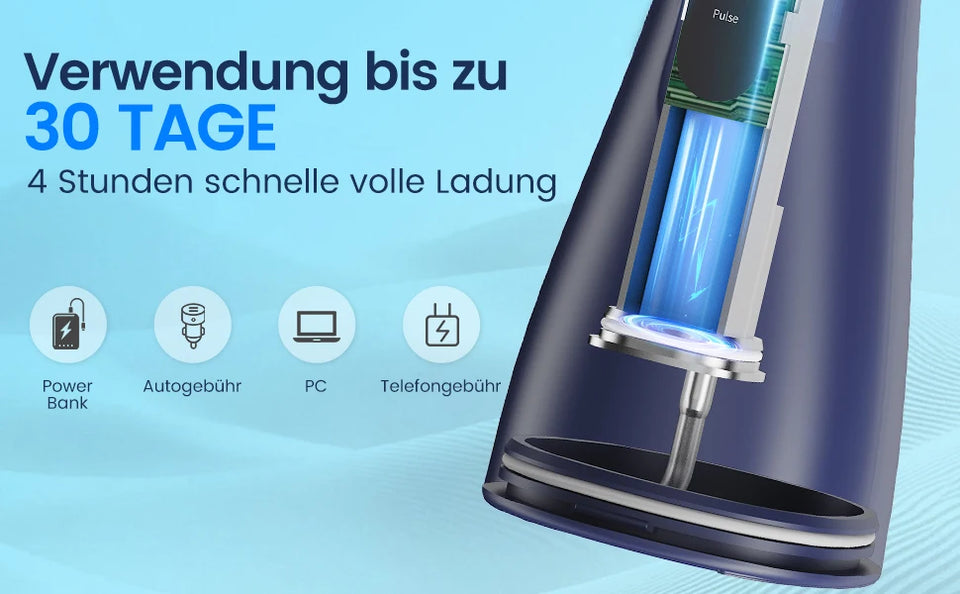 SEJOY Water Flosser Professional For Teeth, Gums, Braces, Dental Care, Electric Power With 5 Settings, 5 Tips For Home Travel