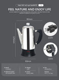 Coffee Pots Electric Stainless Steel 110V/220V Stainless Steel, Quick Brew, Accessories Office Home  Kettle