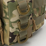 Waterproof Oxford Men Fanny Pack Tactical Military Army Waist Bag Hiking Outdoor Camping Shoulder Bum Belt Bum Sport Chest Bags