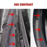 Car Seals Edge Sealing Strips Rubber Auto Roof Windshield Car Sealant Protector Strip Window Seals Noise Insulation Soundproof