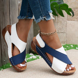Summer Sandals Shoes Women Party Sandals For Women Outdoor Sandals Ladies Wedge Walking Shoes Beach Female Sandal Women Footwear