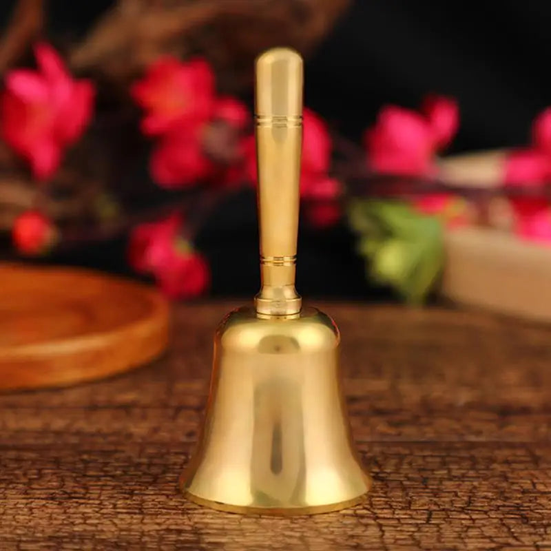 Hand Bell Vintage Bar Restaurant Call Bell Service Brass Dinner Party Shop Hotel Hand Bell
