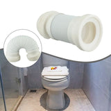 Home Fixtures WC Pan Connector Home Flexible Home Plumbing Toilet Waste WC Pan Connector 250mm-500mm Extendable