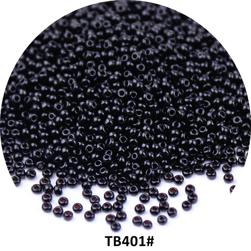 Golden 15/0 Japanese Seedbeads 1.5mm Uniform Metallic Bronze Round Spacer Glass Beads For DIY Jewelry Making Garments Accessory