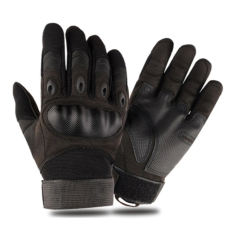 Military fan hard shell black eagle tactical sports gloves male cross border protection male five finger hard shell training