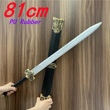 Chinese Ancient Zhao Yun Spear Sword Gun Weapons Three Kingdoms Role Playing Model Boys Toys Prop Knife Kids Gift Cosplay 1:1