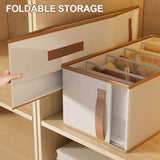 Organizer Box for Storage in The Closet Underwear Drawers Storage Bedroom Cabinet Socks Bra Storage Pants Organizer