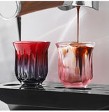 Bincoo High End Coffee Cup Elegant Retro Glass for Americano Dirty Flat White Espresso and Latte Available in 90/200/240/400ml