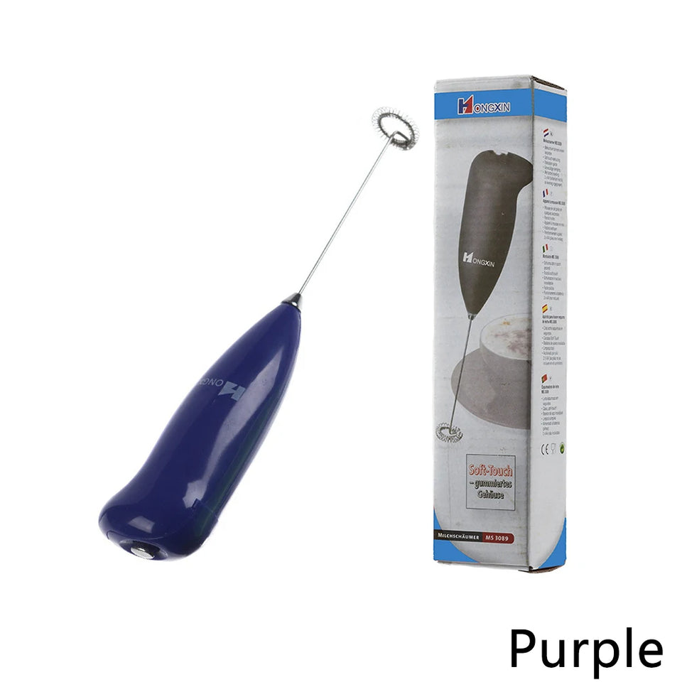 Hand Appliances Home Automatic Electric Milk Frother Mini Portable Blender Foam Coffee Machine Blenders for Kitchen Tool
