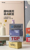 Mini Compact Iron Storage Container - Creative Desktop Organizer Desk Organizer Metal Box for Rings Chargers Pens Coins Jewelry