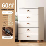 Narrow Space Storage Cabinet Drawer Style Kitchen Bathroom Multi-layer Organizer Shelf Wall Mounted Rectangular Plastic Storage