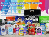 100PCS Stand-up Matte Aluminum Foil Window Ziplock Bag DIY Snack jewelry Spice Candy Customize Logo Brand Gift Storage Pouches