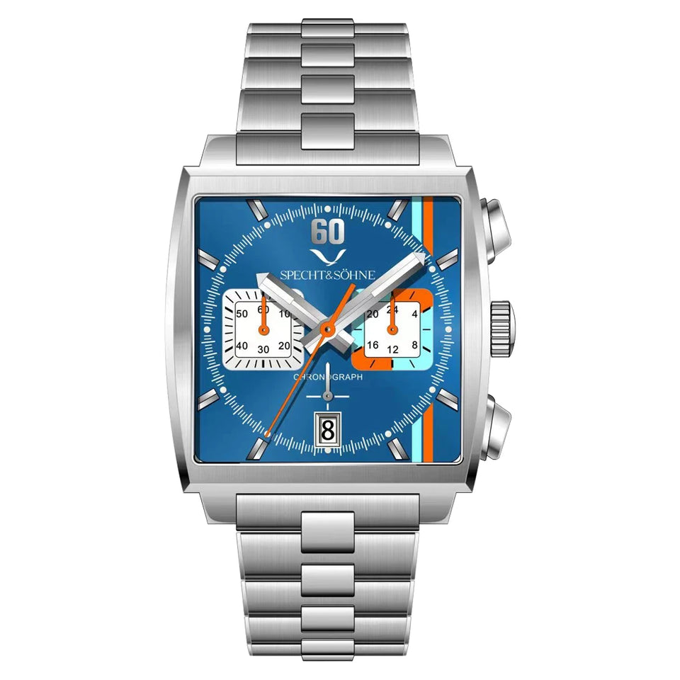 Specht & Söhne 2026 New Arrivals Hot Selling Fashion Men's Watches Stainless Steel Japan VK63 Chronograph Quartz Wristwatch