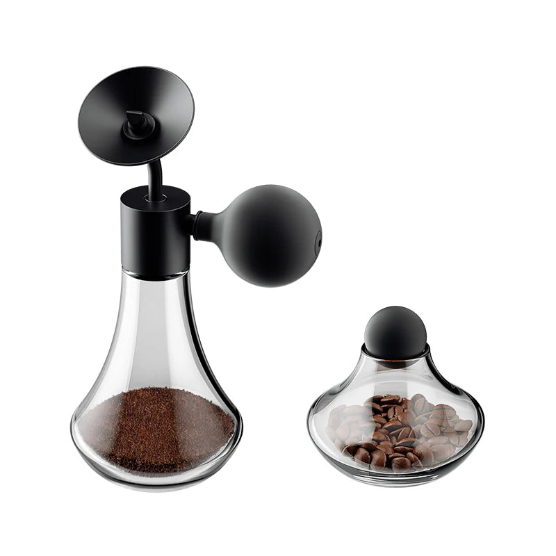 MHW-3BOMBER Coffee Aroma Bottle Coffee Display Jar Glass Creative Fragrance Bottle Coffee Aroma Display Coffee Accessories