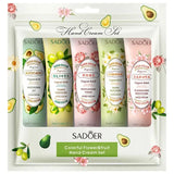 5pcs Plant Fruit Fragrance Hand Cream Sets Moisturizing Handcream Set Hand Care Nourishing Anti Chap Skin Care for Foot