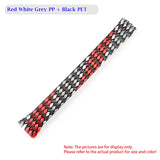 1~100m New Braided Cable Sleeve 4 8 12mm Flexible PP Cotton + PET Yarn Harness Sheath Dust Proof Wire Sleeving Protection Wrap