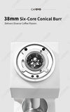 CAFOVO FR-005mini Electric Coffee Grinder 160RPM 304 Steel 38mm Conical Burrs Portable Outdoor Rechargeable Coffee Mill