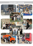 Stainless Steel Fast Food Truck Customized Full Kitchen Trailer for Snacks Hotdogs Candies Chips Ice Cream Business Ready