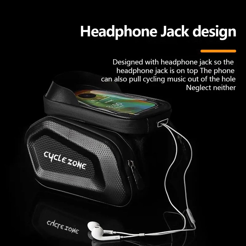 Bicycle Bag Touch Screen Phone Case Holder Large Capacity Top Frame Tube Bag MTB Road Bike Bag Phone Case Cycling Accessories