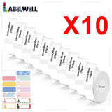 Labelwell 5/10PK P15 Thermal Label Sticker 12x40mm 15x30mm Label Tape Compatible for Marklife P15 P12 P11 L12 D30 Label Printer