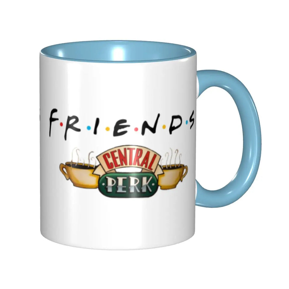 Classic Friends TV Show Coffee Mug DIY Personalized Ceramic Mug Cup Creative Present