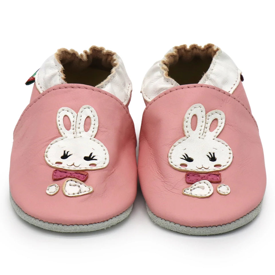 002Carozoo Girl Boy Shoes Soft Sheepskin Leather Shoes Skid-Proof Soft Soled Shoes Baby First Walkers Shoe Fit 0-24 Monther