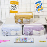 High Quality Nine Layer Pen Bag Large Capacity Multifunctional Pencil Case Dirt-proof Stationery Organizer Students
