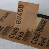 Kraft Paper Rectangular Self-Adhesive Packaging Stickers Customized Logo for Small Businesses - Plain Brown Labels