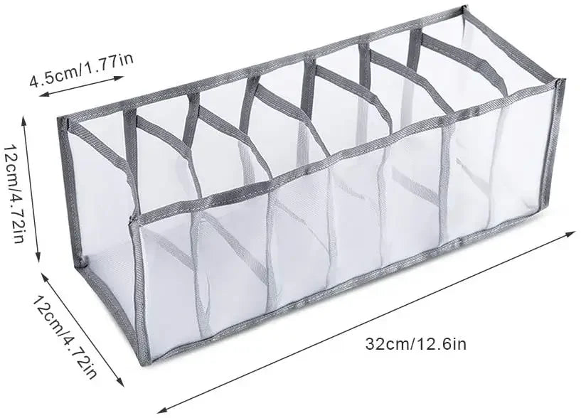 Closet Organizer For Underwear Socks Home Cabinet Divider Storage Box Storage Organizer for clothes Foldable Drawer Organizer