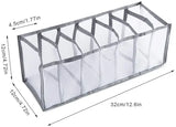 Closet Organizer For Underwear Socks Home Cabinet Divider Storage Box Storage Organizer for clothes Foldable Drawer Organizer