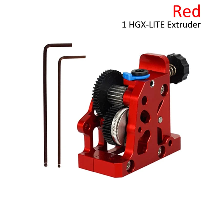 Dual Gear Extruder HGX-LITE-Extruder Hard Steel Reduction Gear With High Speed Motor for CR10 CR 10S Ender 3 V2 3D Printer Parts