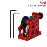 Dual Gear Extruder HGX-LITE-Extruder Hard Steel Reduction Gear With High Speed Motor for CR10 CR 10S Ender 3 V2 3D Printer Parts