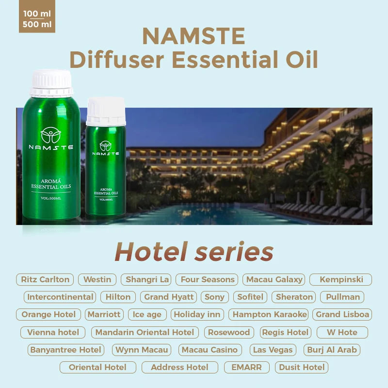 Namste 300m³ Bluetooth Wall mounted Perfume Home fragrance Aroma diffuser Essential oil Smell distributor Air freshener favoring