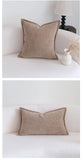 Coffee Brown Maillard Cushion Cover Retro Geometric Jacquard Pillow Case Wabi Sabi Pillow Covers Decorative Modern Luxury Home
