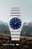 New Arrivals 2025 Specht & Söhne Luxury Watch 38MM Men's Quartz Super Slim Stainless Steel Sapphire Crystal 50M Water Resistant