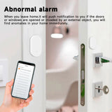 Smart Door Window Magnetic Sensor Zigbee3.0 Z2MQTT Home Security Protection for Home Assistant Smart Home System