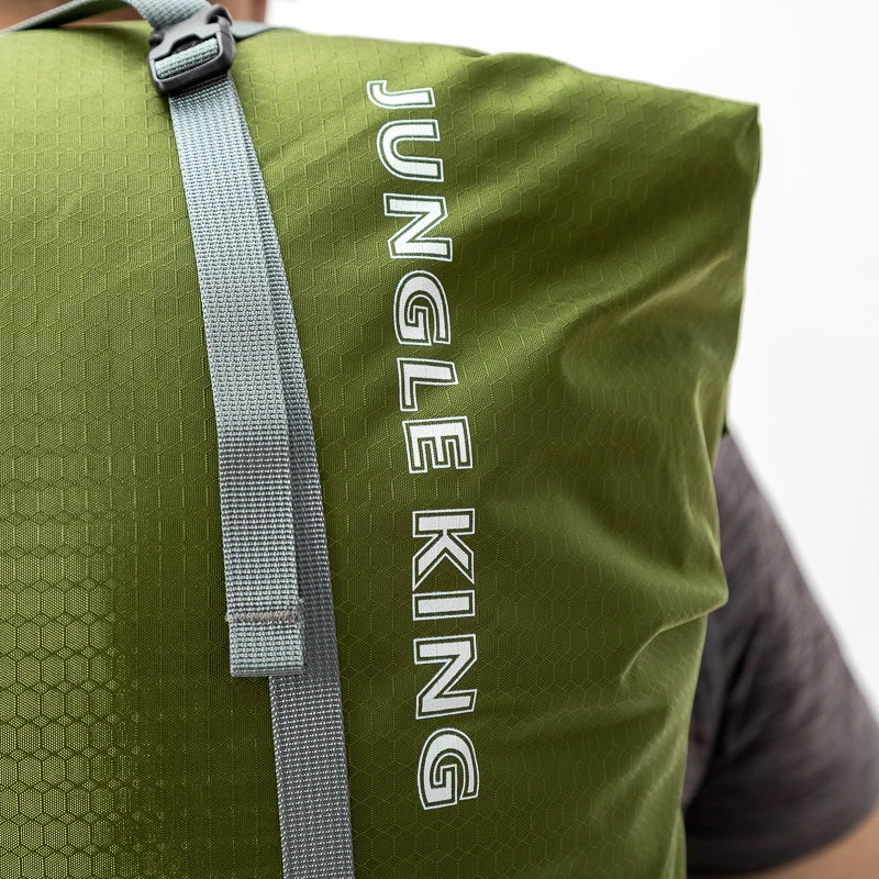 JUNGLEKING CY1050 30L Black Multipurpose Hiking Backpack Trail Running Fastpacking Pack Travel Bag For Outdoor Climbing Trekking