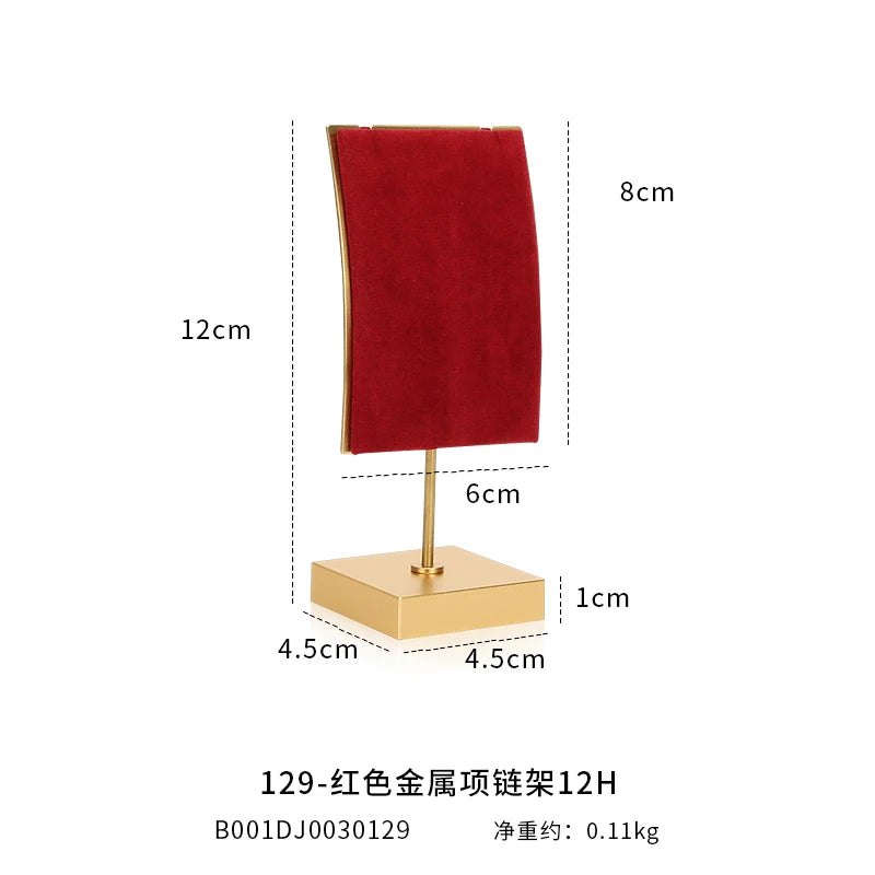 Cool Jewelry Shop Window Show Props Necklace Display Shelf Pendant Show Stand Women Jewelry Organizer