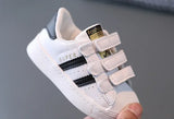Children's Sneakers Kids Fashion Design White Non-slip Casual Shoes for Boys Girls Hook Breathable Sneakers Toddler Outdoor Shoe
