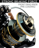 Spinning Fishing Reel 2000-7000 All Metal Spool 8-10KG Power Hard Gear Light & Tough Body Smooth Long Casting Coil